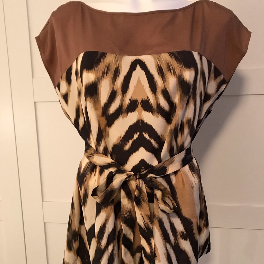{BOGO} NY&C Tiger Print Blouse